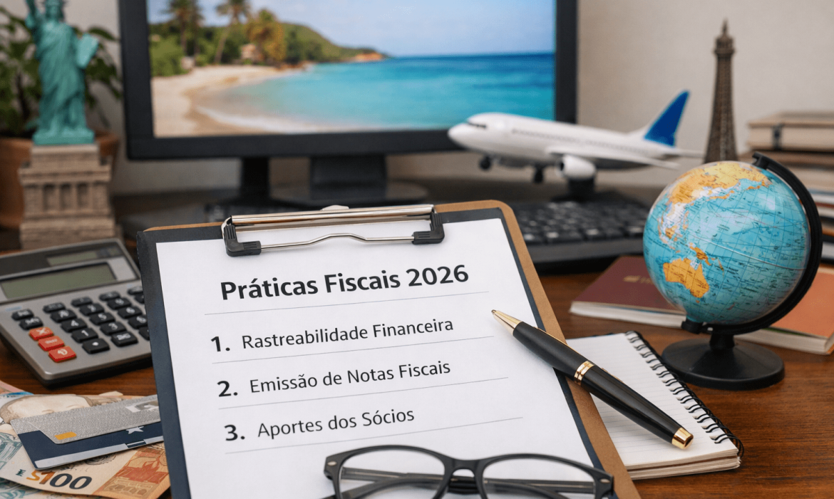 3 práticas fiscais para agências de viagens em 2026